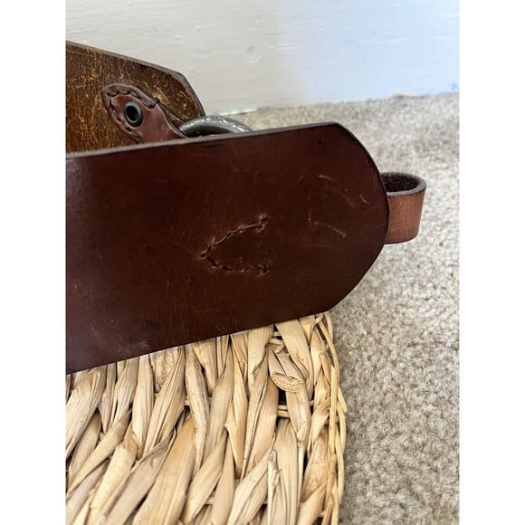 Brown Leather Women\'s Belt